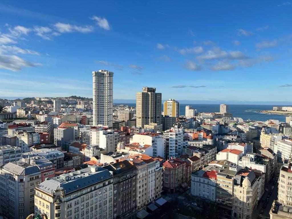 Skyline Coruna A Coruña Exterior foto
